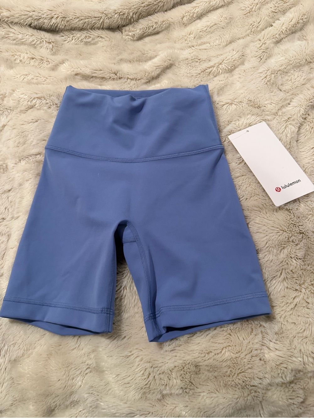 lululemon athletica High-Rise Bike Shorts - Periwinkle Blue